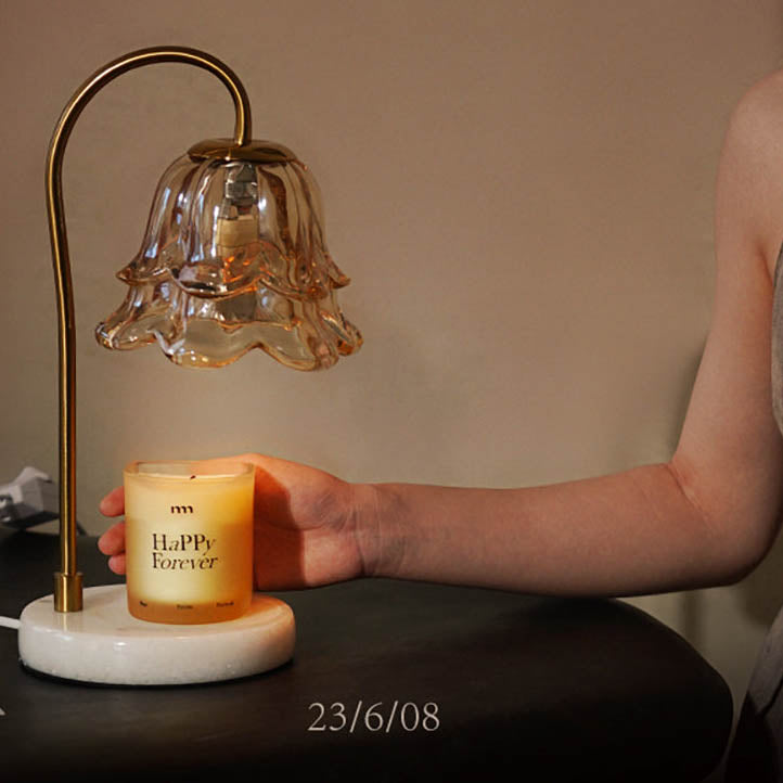 Đèn Hâm Nóng Nến Emmamolly Hoa Linh Lan Trắng – tỏa hương dịu dàng