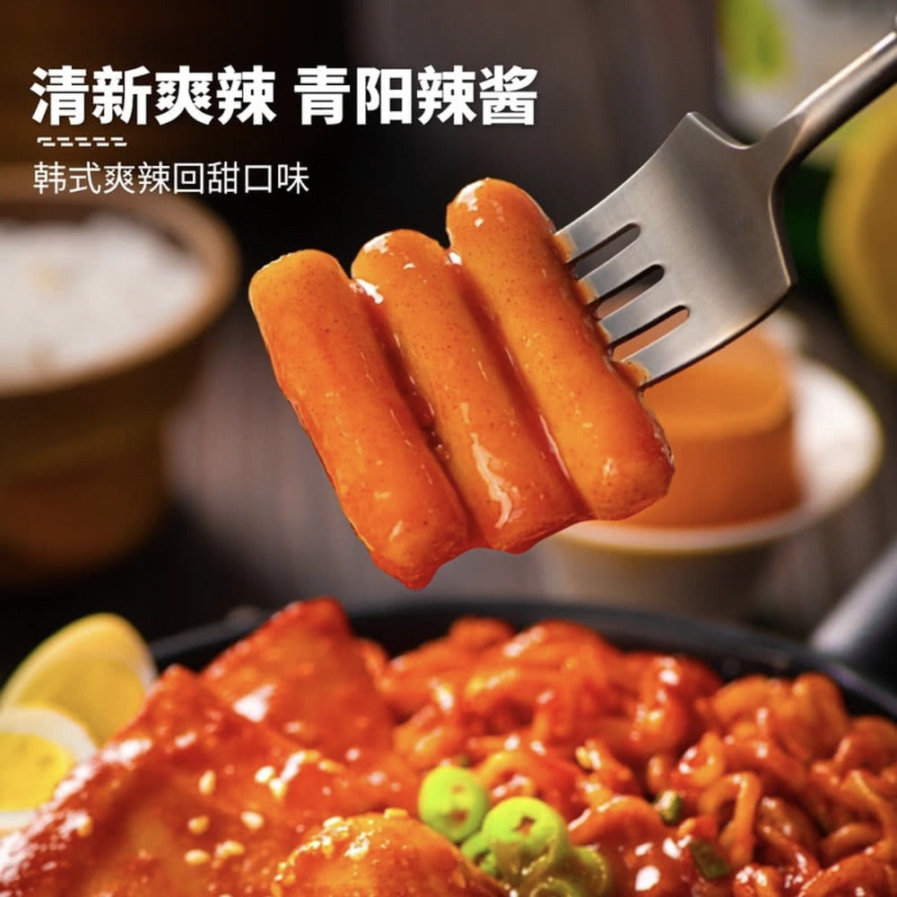 Pulmuone-Korean-Cheongyang-Chili-Fish-Cake-Ramen-Tteokbokki---4-Servings,-1.44kg-1