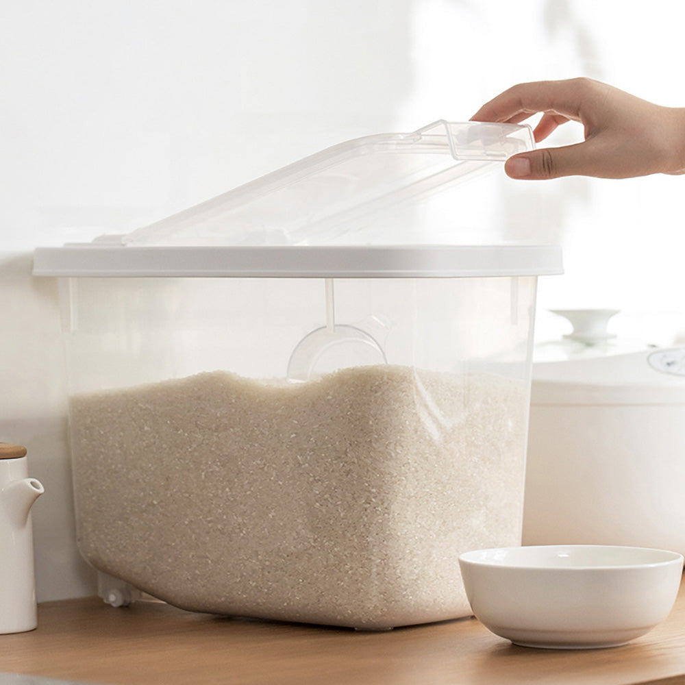 Flips Rice Chahua Mina Flip-Top Rice Container - L, 10kg Capacity – Umall ...