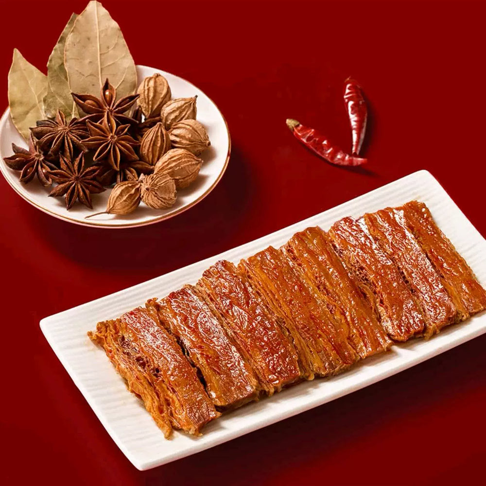Zhang-Fei-Spicy-Beef-Rib-Slices-–-4-Packs,-Total-600g---High-Protein-Chinese-Jerky-Snack-4