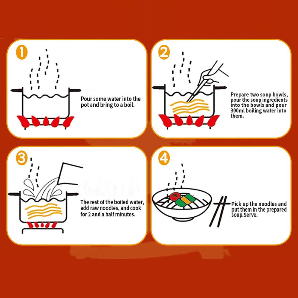 Mì Yidu Ramen Vị Xương Heo 280 g – mì tươi nước dùng béo ngậy