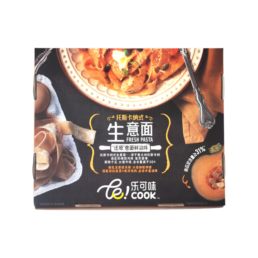 le!-COOK-Fresh-Pasta-–-Tuscan-Style-Pumpkin-Cream-Chicken-Sauce,-272g-x-4-–-Limited-Import-4