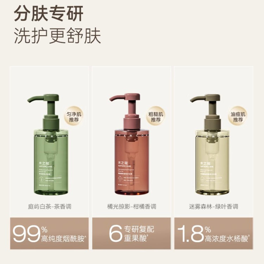 Watercome-Moisturising-Fragrance-Shower-Gel-–-White-Tea-300ml-4