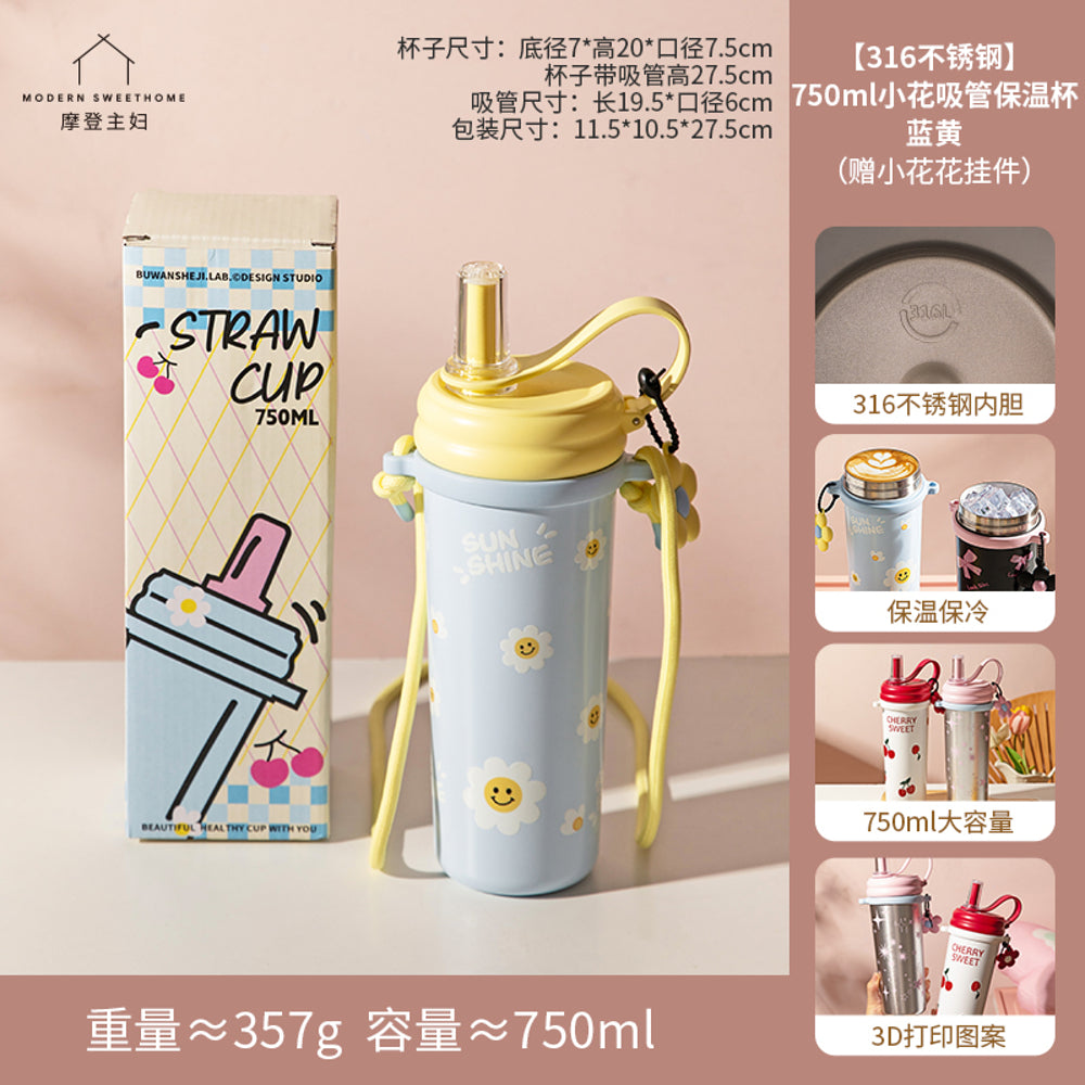 Modern-Housewife-Floral-Straw-316-Stainless-Steel-Insulated-Bottle---750ml-1