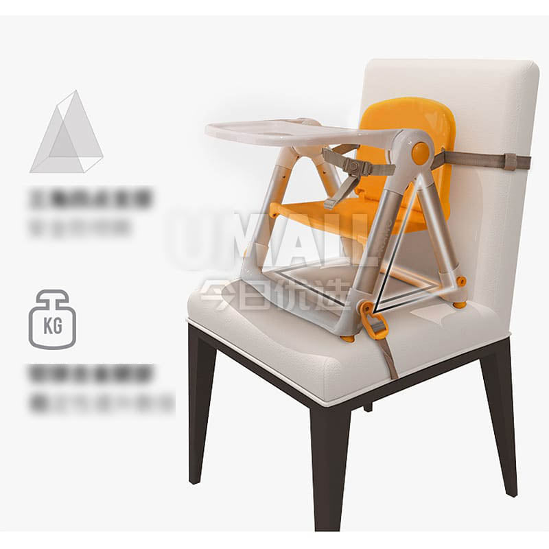 Ghế Ăn Di Động Apramo Tím – gọn nhẹ, tiện mang theo