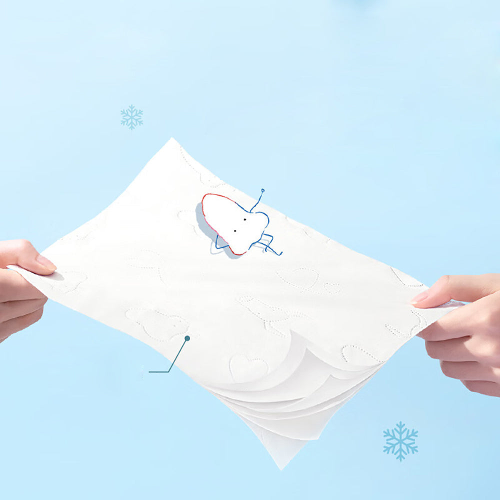 Khăn giấy Kleenex Milk Series 80 tờ × 5 gói – mềm mịn, dưỡng ẩm