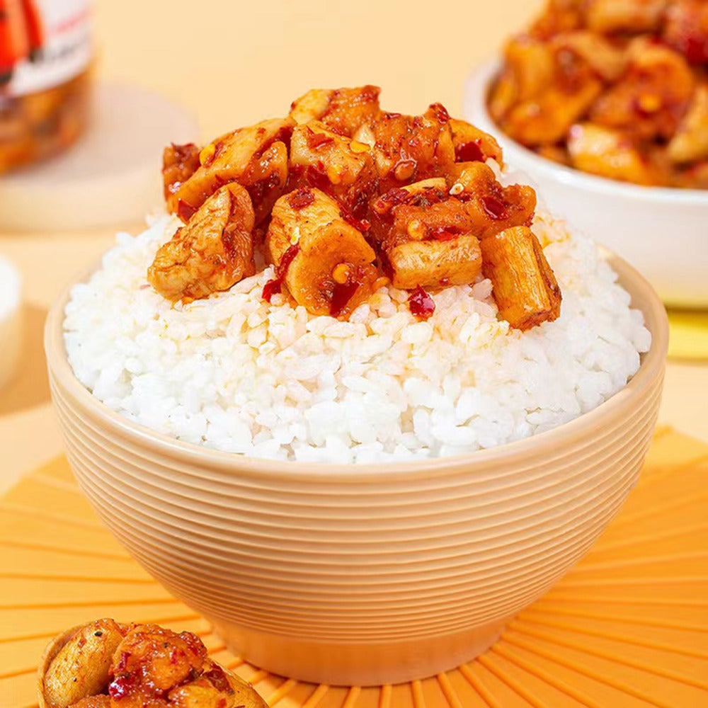 Fansaoguang-Air-Dried-Highland-Radish-Pickles-(Spicy)-300g---Sichuan-Spicy-Pickled-Radish-for-Rice-&-Noodles-4