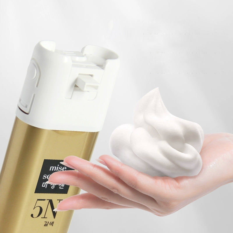 Mise En Scene Mousse Nhuộm Tóc 4N Nâu Đậm 180 g – phủ bạc nhanh, màu lên chuẩn