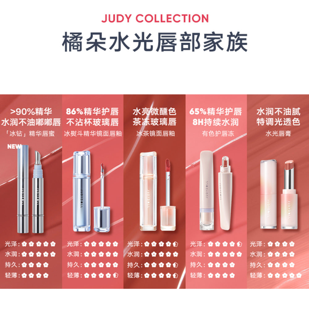 Judydoll-Lip-Jelly-Balm-10-ml-–-5-Shades---Tinted-Lip-Gloss-Treatment-5