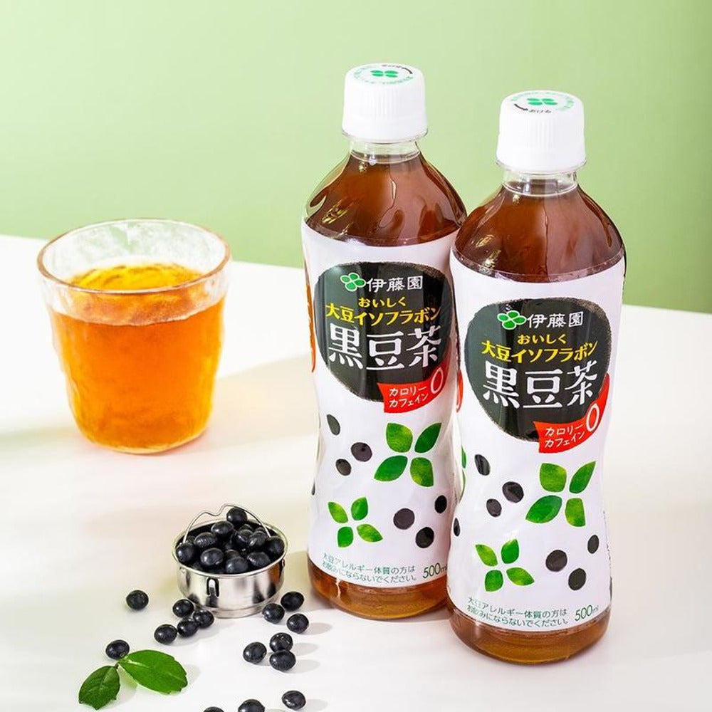 Ito-En-Black-Soybean-Tea-500ml-x-24---Caffeine-Free,-Zero-Calorie---Limited-Import-5