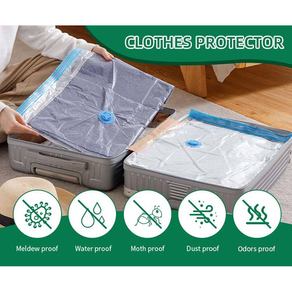 Taili Taili Vacuum Storage Bag Set with Hand Pump - 12 Pack – Umall ...