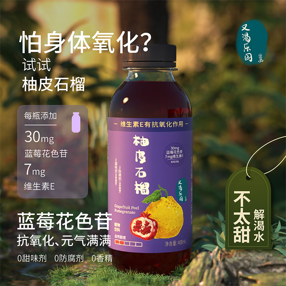 Youke-Paradise-Grapefruit-Peel-&-Pomegranate-Fruit-Water-–-400ml-x-12-Bottles-5