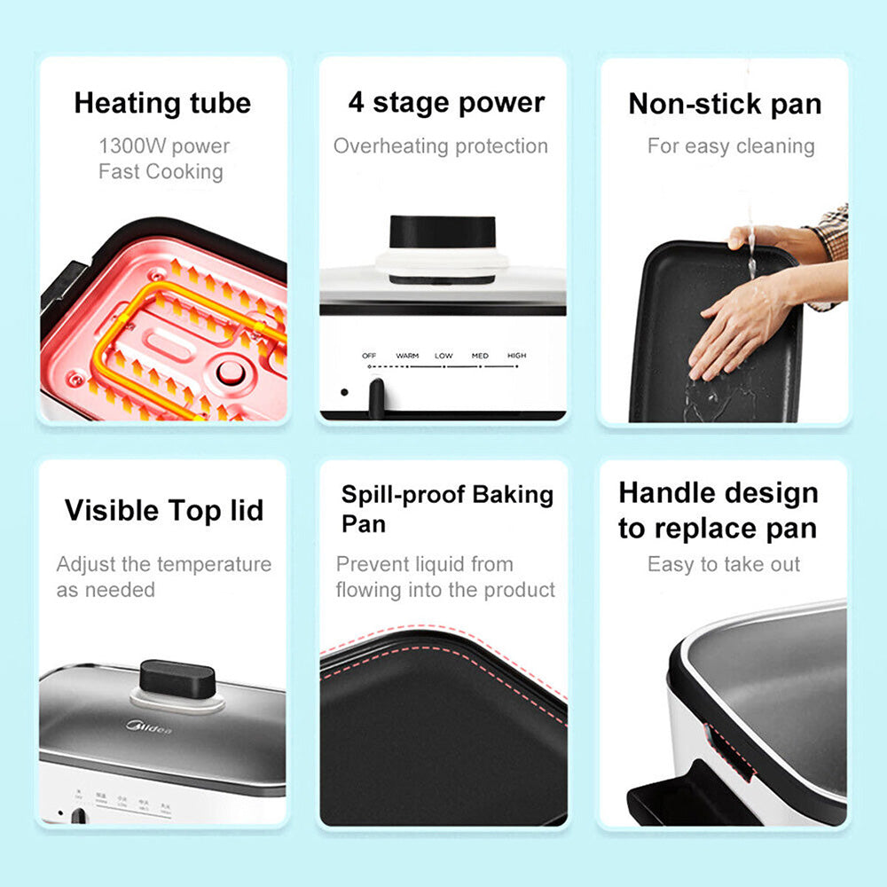 Function Cooking Post Midea Multi-Function Cooking Pot – Umall - Australia's Largest Online ...