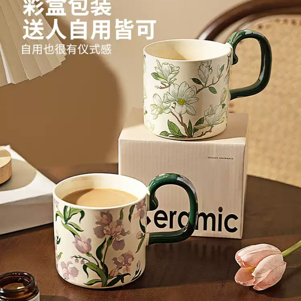 Modern-Sweethome-Iris-Blossom-Ceramic-Mug-–-400ml,-Dishwasher-&-Microwave-Safe-5