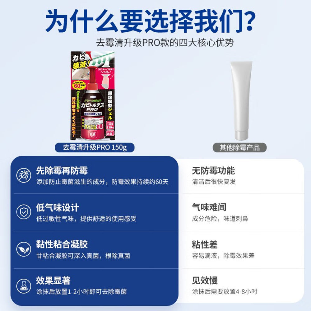 UYEKI-Mold-Remover-Gel-PRO-(Low-Odor)-150g---For-Bathroom-Tile-Grout-&-Caulk-5