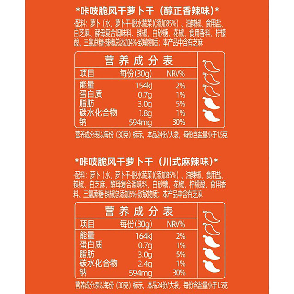 Jixiangju-Crunchy-Air-Dried-Radish-Bites-–-4-Mini-Packs,-Assorted-Flavours---Spicy-Pickled-Radish-Strips-Snack-5