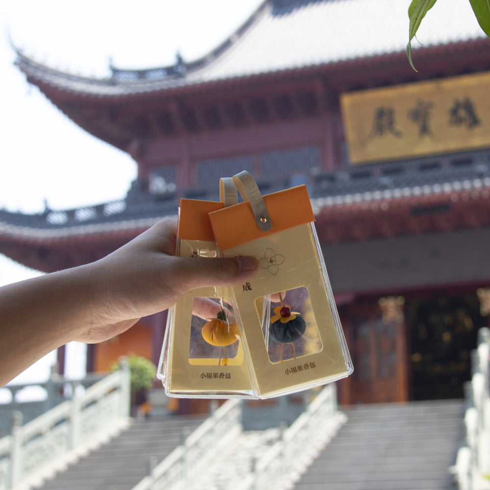 Ulife-Lucky-Persimmon-Scented-Hanging-Sachet-(All-Is-Well)---Car,-Closet-&-Home-Freshener-5