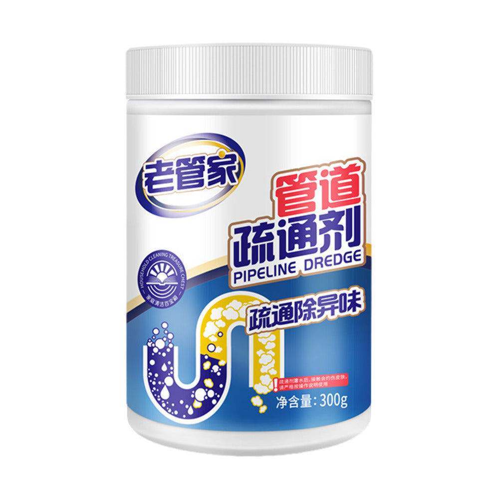 Laoguanjia-Drain-Cleaner-Granules-300g-–-Fast-Acting-Pipe-Unblocker-&-Deodoriser-5