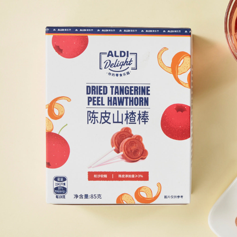 Aldi-Delight-Dried-Tangerine-Peel-Hawthorn-Lollipops-85g-–-Limited-Import-5