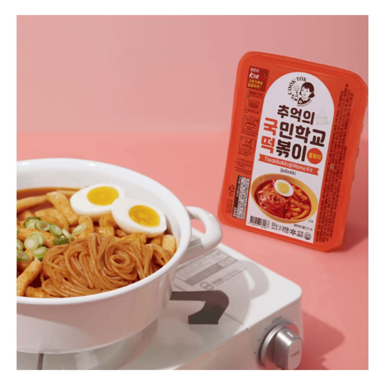 COOK-TOK-Jjolbokki-Tteokbokki-with-Chewy-Noodles-–-520g---Korean-Spicy-Rice-Cakes-with-Noodles-1