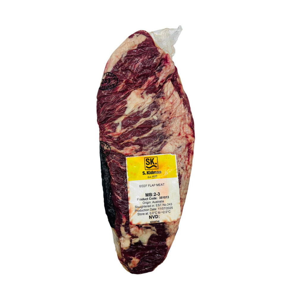S.-Kidman-Australian-Beef-Flap-Meat-MB-2–3-1.1–1.3kg---Bavette/Flap-Steak-1