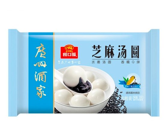 Likoufu Bánh Trôi Nước Nhân Mè Đen 200 g (10 viên) – Q dẻo, ngọt béo