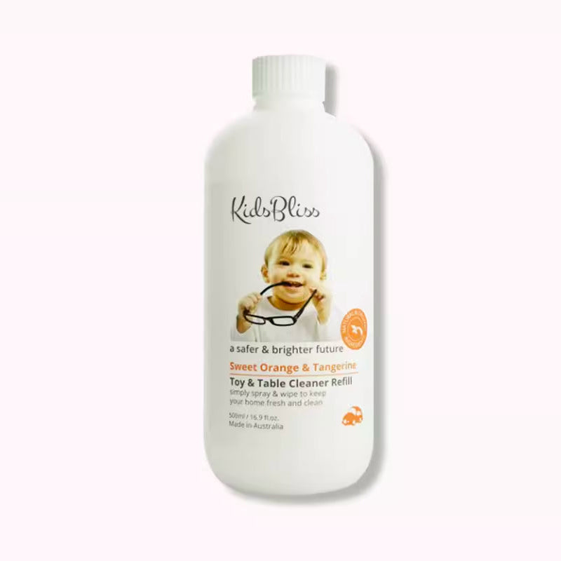 KidsBliss Dung Dịch Vệ Sinh Đồ Chơi & Bàn 500 ml – khử khuẩn an toàn cam quýt