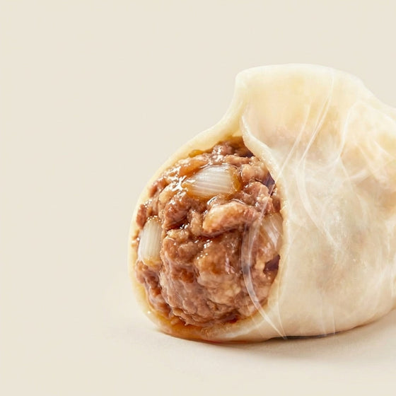 UMALL Frozen Handmade Beef & Onion Dumplings – 12 Pieces, 360g