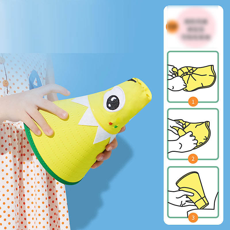 Nón chống nắng trẻ em Lemonkid size S – cá mập 3D che gáy, chống UV