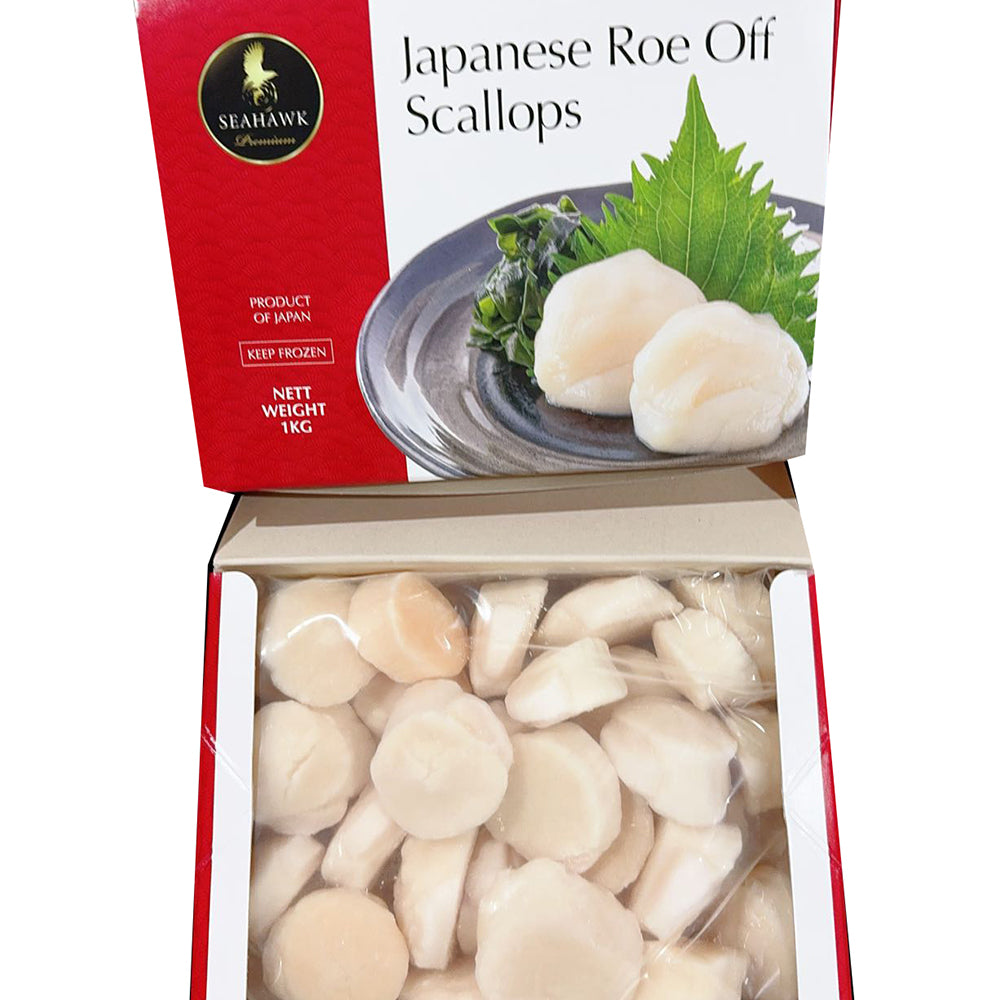 Scallops Roe Off Seahawk Frozen Japanese Roe Off Scallops - 1kg – Umall - Australia's ...