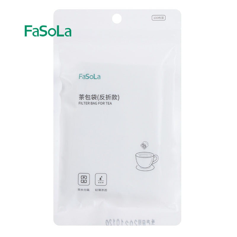 FaSoLa-Corn-Fiber-Tea-Filter-Bags-with-Drawstring---White,-Pack-of-100-1