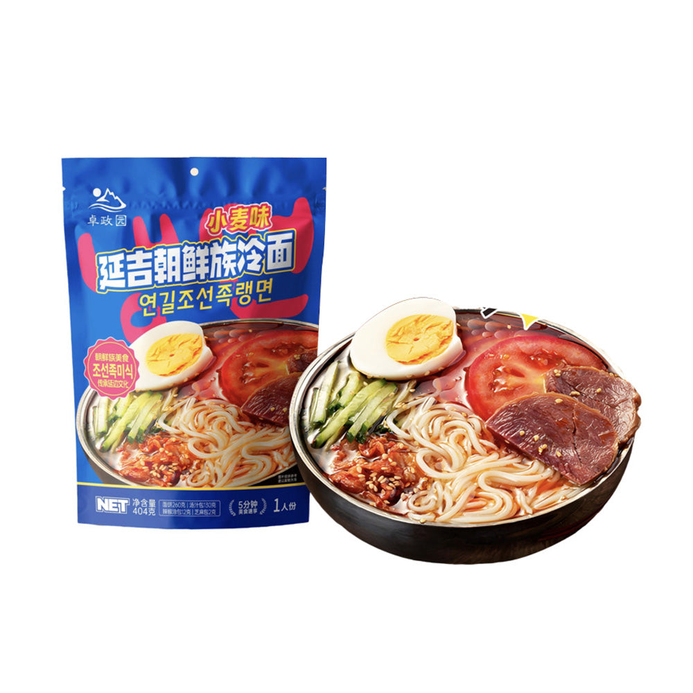 Zhuozhengyuan-Yanji-Korean-Wheat-Cold-Noodles-404g-–-Ready-to-Cook-Naengmyeon-1