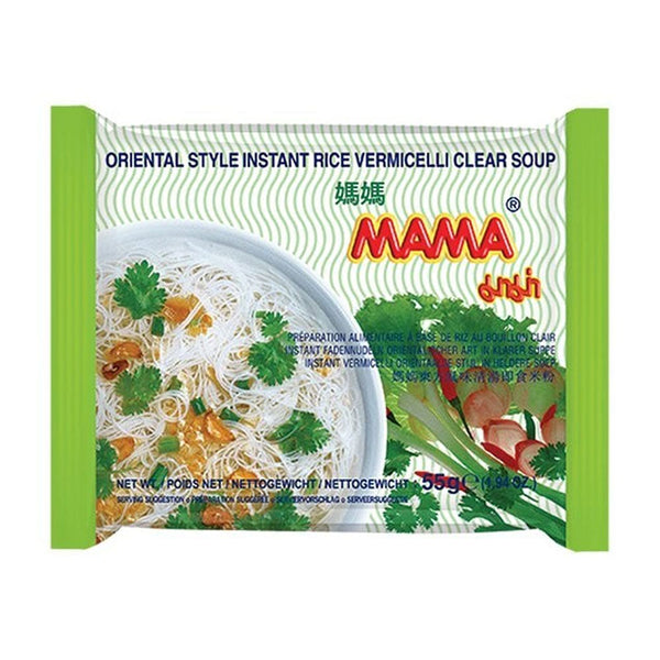 Bún Gạo Ăn Liền Mama 55 g – súp trong thanh nhẹ, nấu nhanh