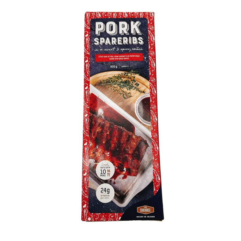 Cookhouse Sweet & Spicy Roasted Pork Ribs 600g – Umall - Australia's ...