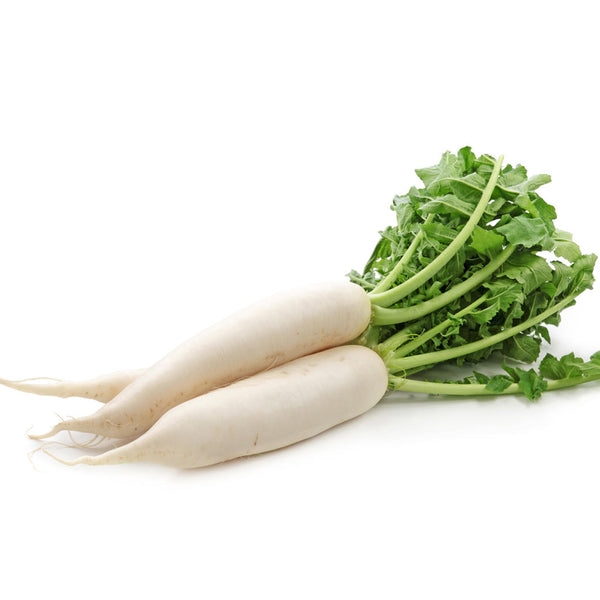 Củ Cải Trắng (White Radish) 1 củ – nguyên liệu xào & nấu canh
