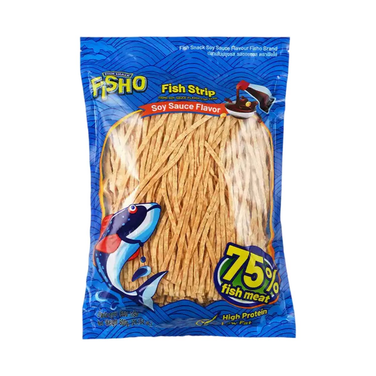 FISHO Thai Soy Sauce Flavor Fish Strips - 600g – Umall - Australia's ...