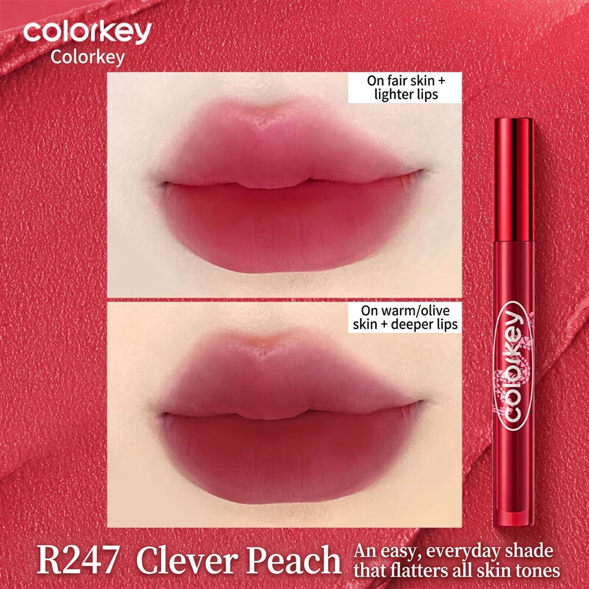 Colorkey Velvet Lipstick #R247 Snake Year Limited Edition – Umall ...