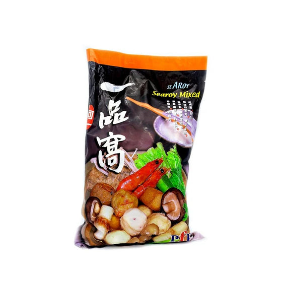Thập Cẩm Lẩu Hải Sản Ayi 1 kg – viên & tôm tiện lợi
