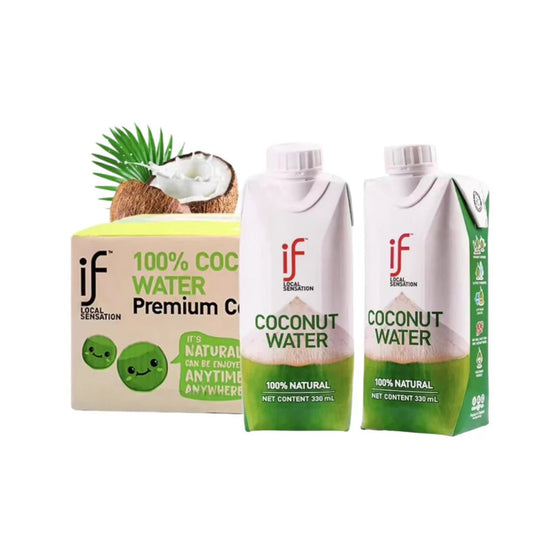 IF 100% Natural Coconut Water from Thailand - 330ml x 24
