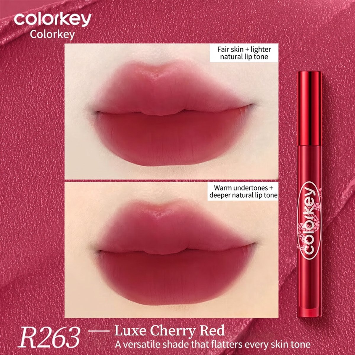 Colorkey Velvet Lipstick #R263 Year of the Snake Limited Edition ...