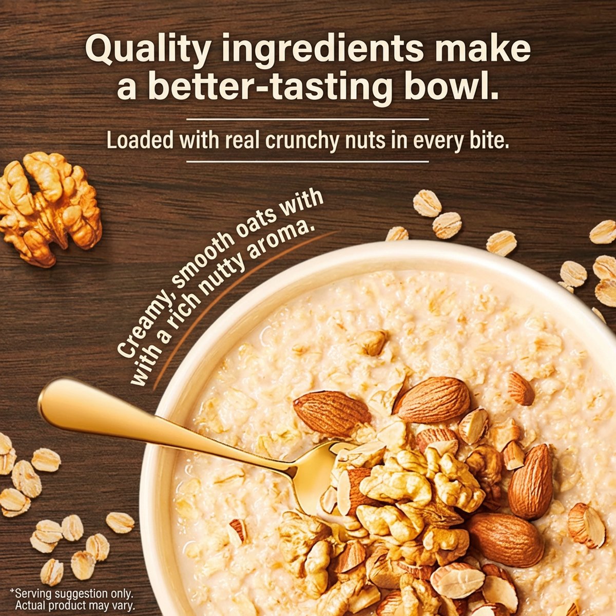 Quaker Walnut & Almond Instant Oatmeal 40g x 30 Sachets – Limited Impo ...