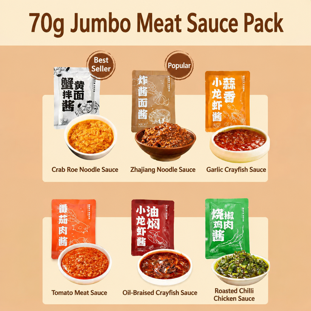 Yile Noodle House Oil-Braised Crayfish Noodles 145g - Spicy Dry Mix No ...