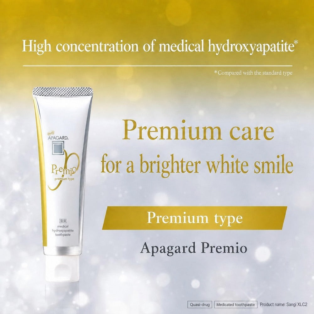 Apagard Premio Whitening Toothpaste 105g - Premium Enamel Care from Ja ...
